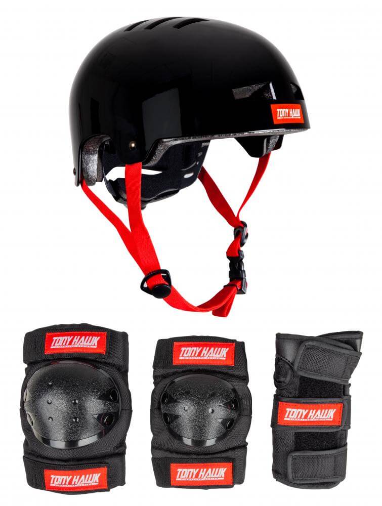 Tony Hawk Protective Set Helmet & Padset JR