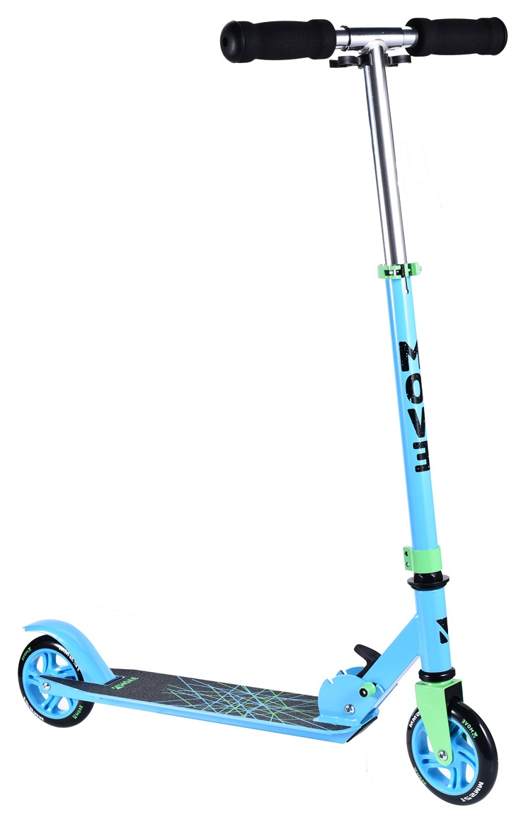 Move Kinderstep Scooter 125mm | Baby Blue / Stripes