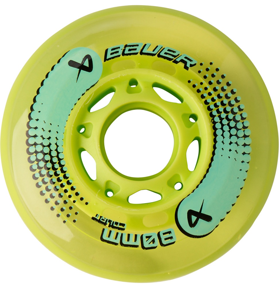 Bauer S25 Court Wheel Indoor 4 Pack | 76mm 76A