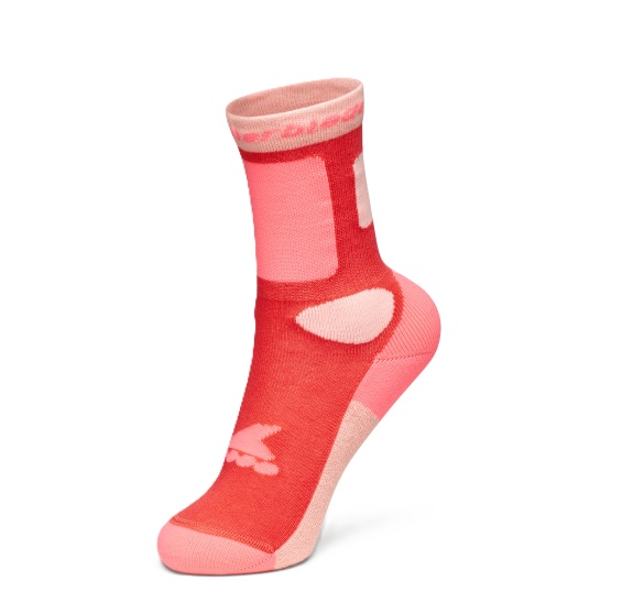Rollerblade Skate Socks Kids | Pink - Maat: S