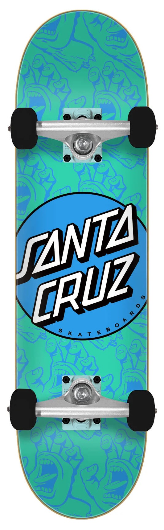 Santa Cruz Skateboard - Screaming Other Dot Hands Mini 7.75" x 30"
