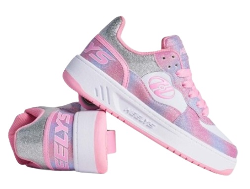 Heelys Rezerve Low| Light Pink/White/Rainbow