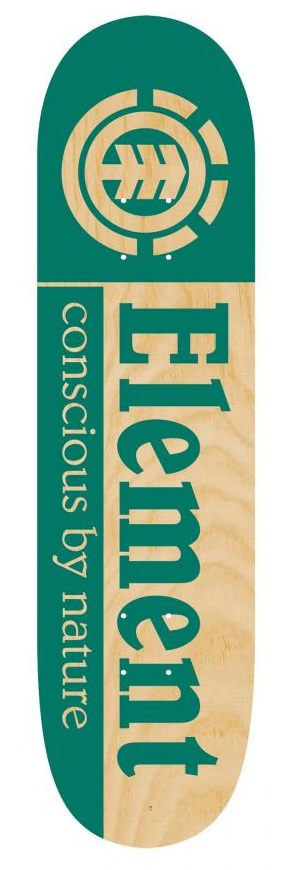 Element Team Skateboard Deck Section CBN | 8.5 IN