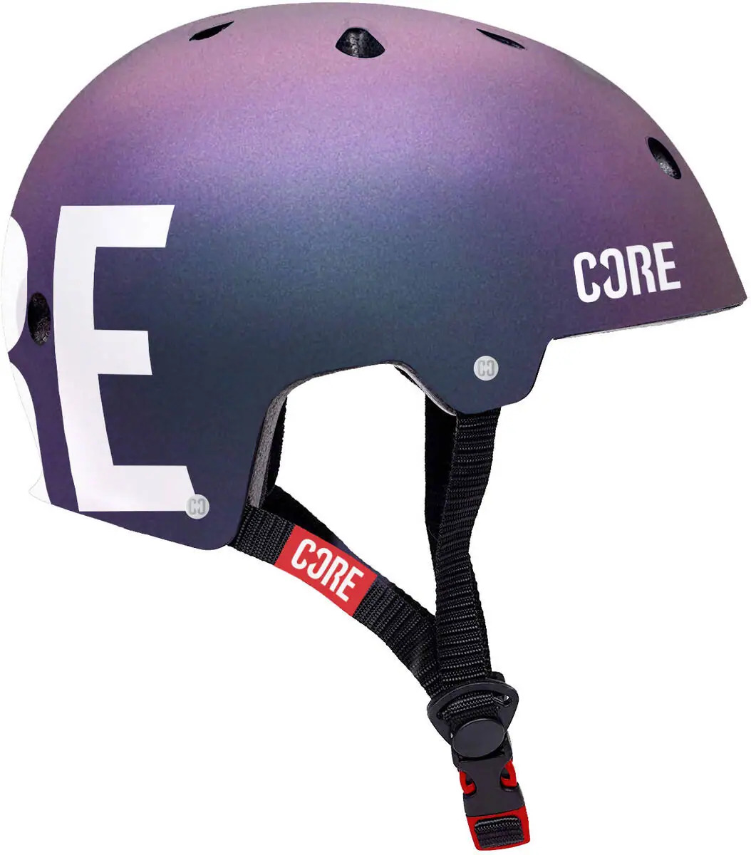 CORE Street Helm/Helmet | NeoChrome/White - Maat: S - M