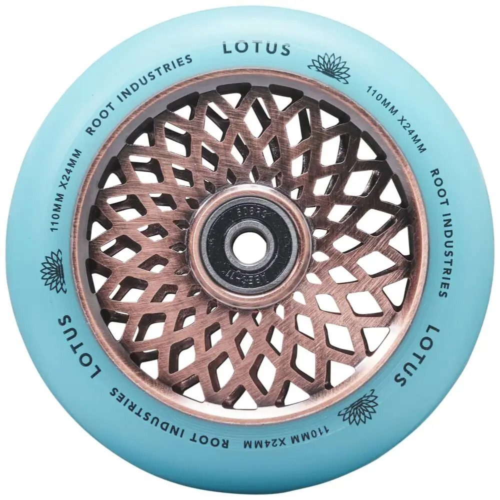 Root Lotus Stuntstep Wielen 2-Pack Copper/Isotope 110mm