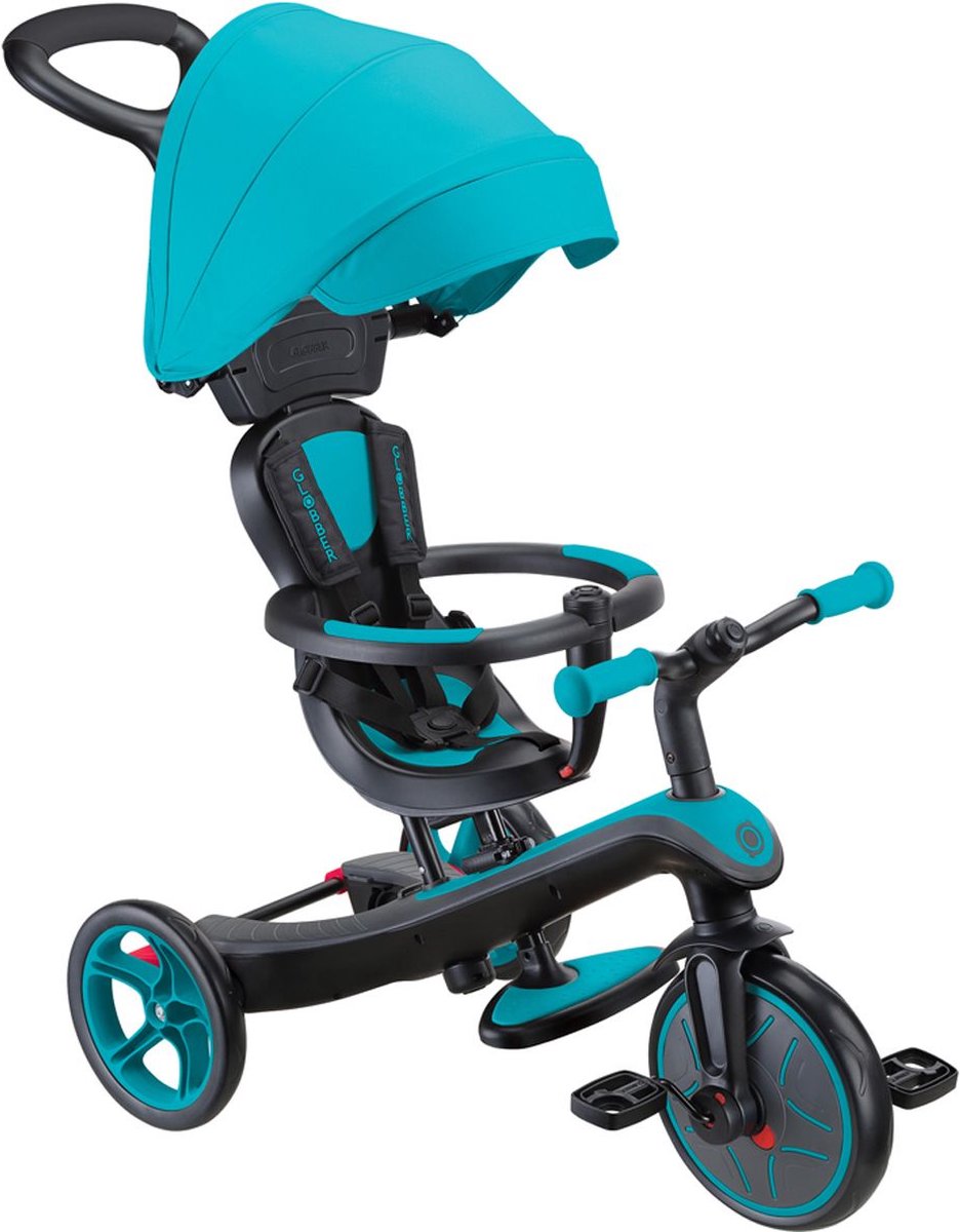 Globber Explorer Trike 4 In 1 | Teal
