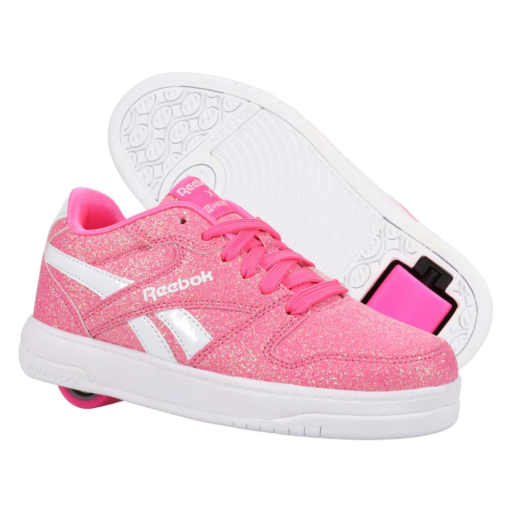 Heelys X Reebok BB 4500 Low | Atomic Pink / White - Maat: 36.5-38