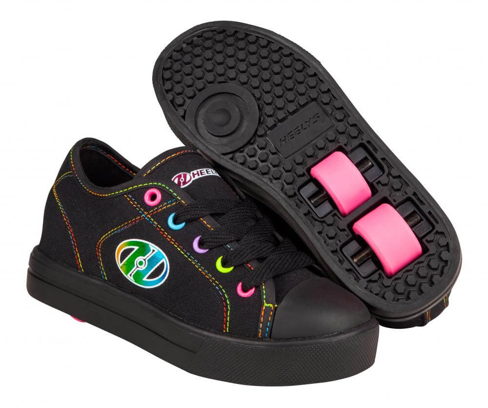 Heelys X2 Classic Black/Rainbow