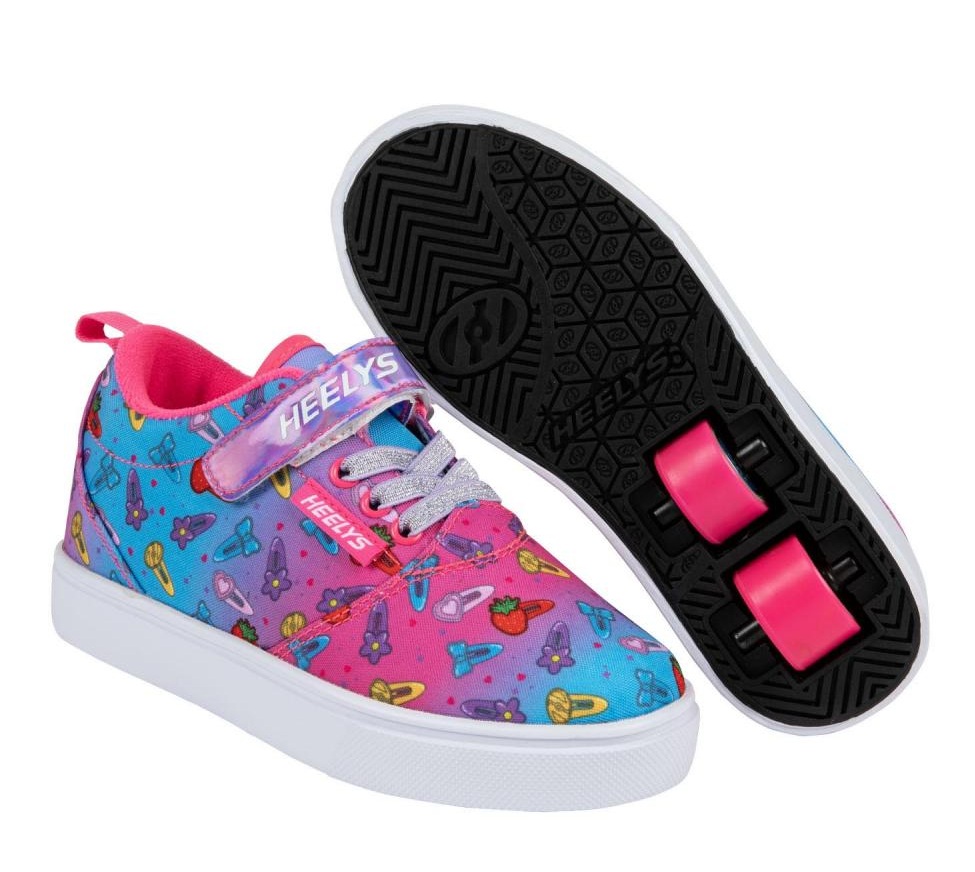 Heelys Pro 20 X2 Prints | Pink / Cyan / White 
