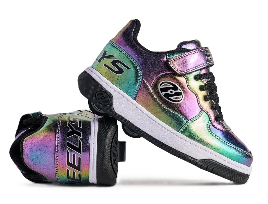 Heelys X2 Rezerve Low X2 | Black / NeoChrome - Maat: 35-36