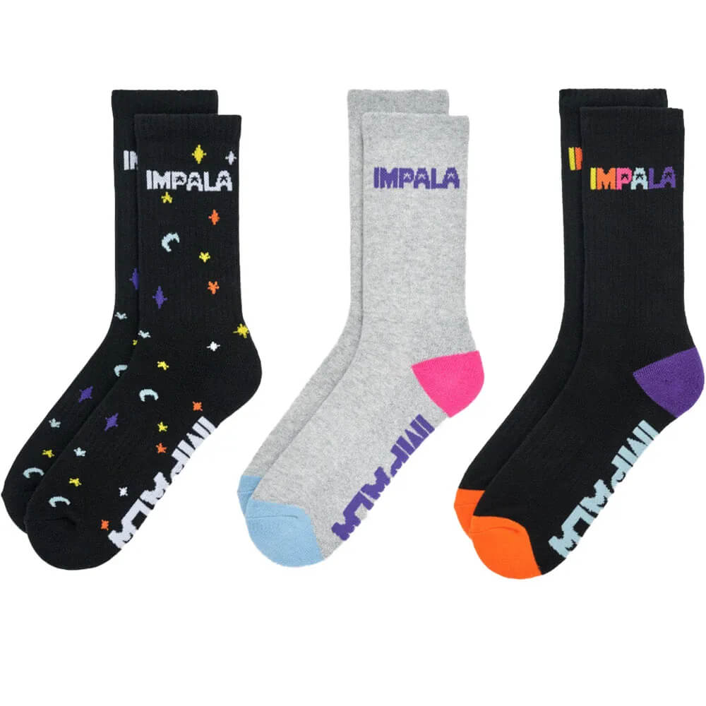 Impala Skate Socks - 3 Pak | Twinkle