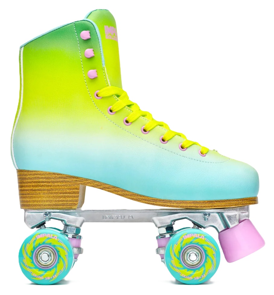 Impala Quad Skate Rollerskate Lime Spritzer - Maat: 43 - US: 12