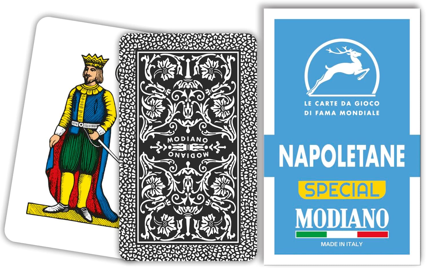 Napoletane Special Light Blue – Traditionele Italiaanse Kaarten (40 stuks)