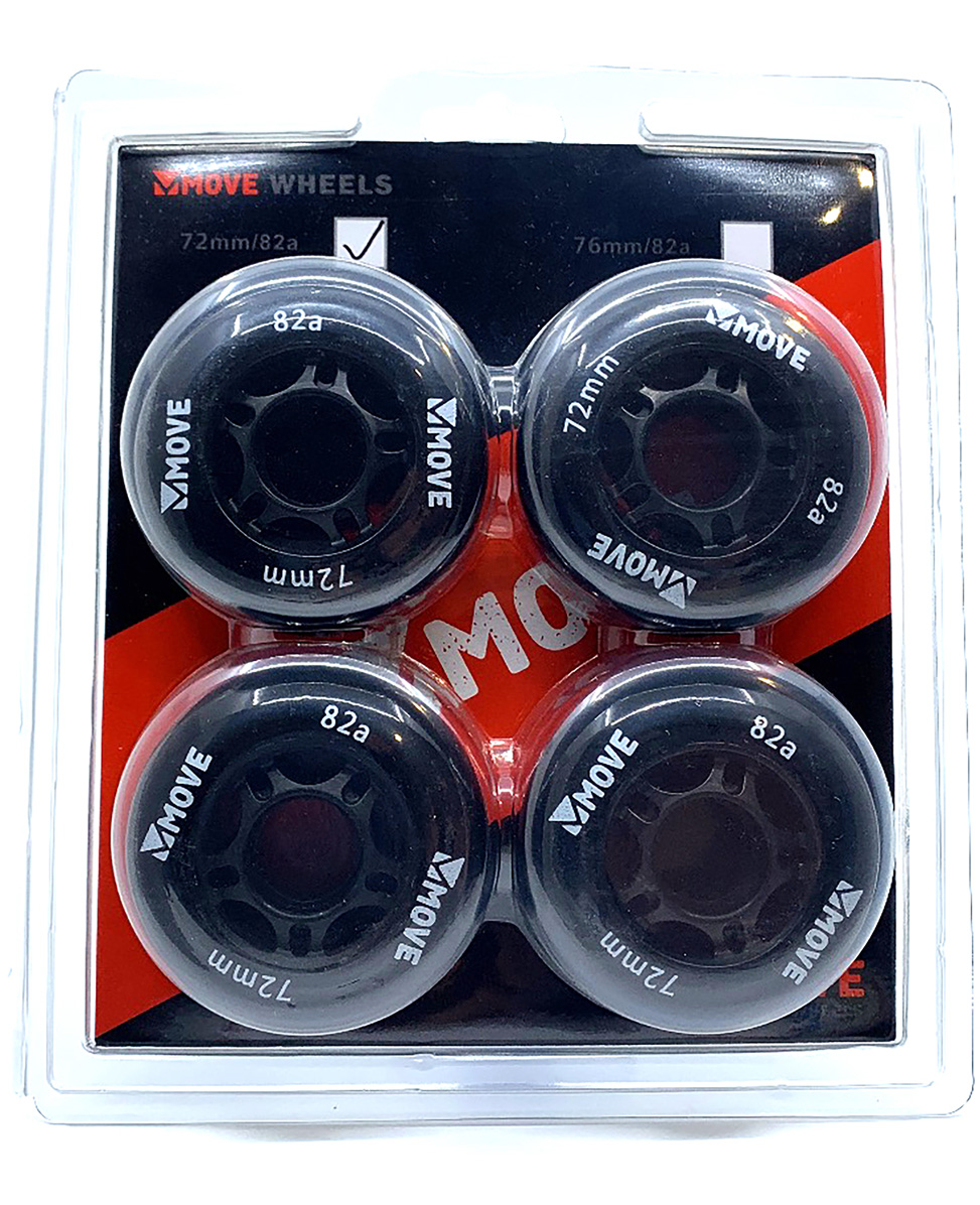 Move Wielen 72mm/82A 4-pack