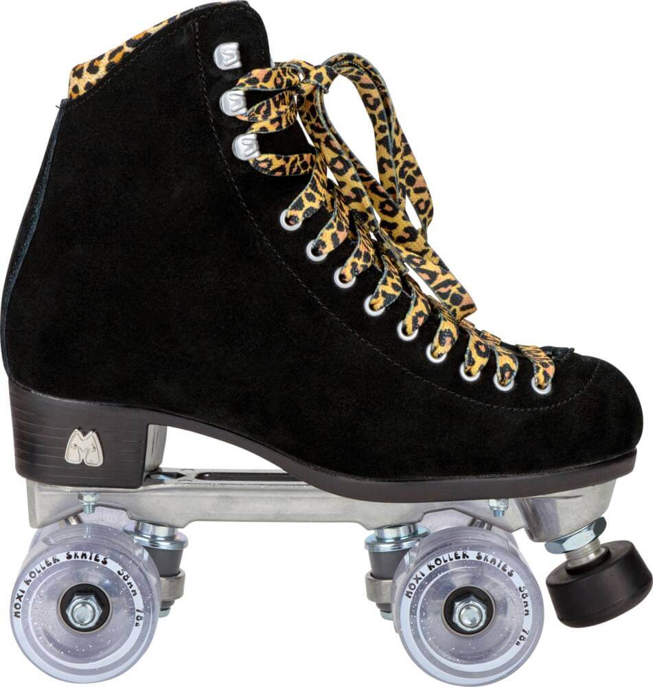 Riedell Moxi Rollerskates - Panther Black/Suede - Maat 38-39 | US: 7