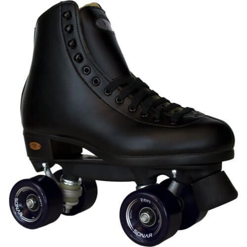 Riedell Citizen Black Rollerskates Maat: 45-46 US: 12