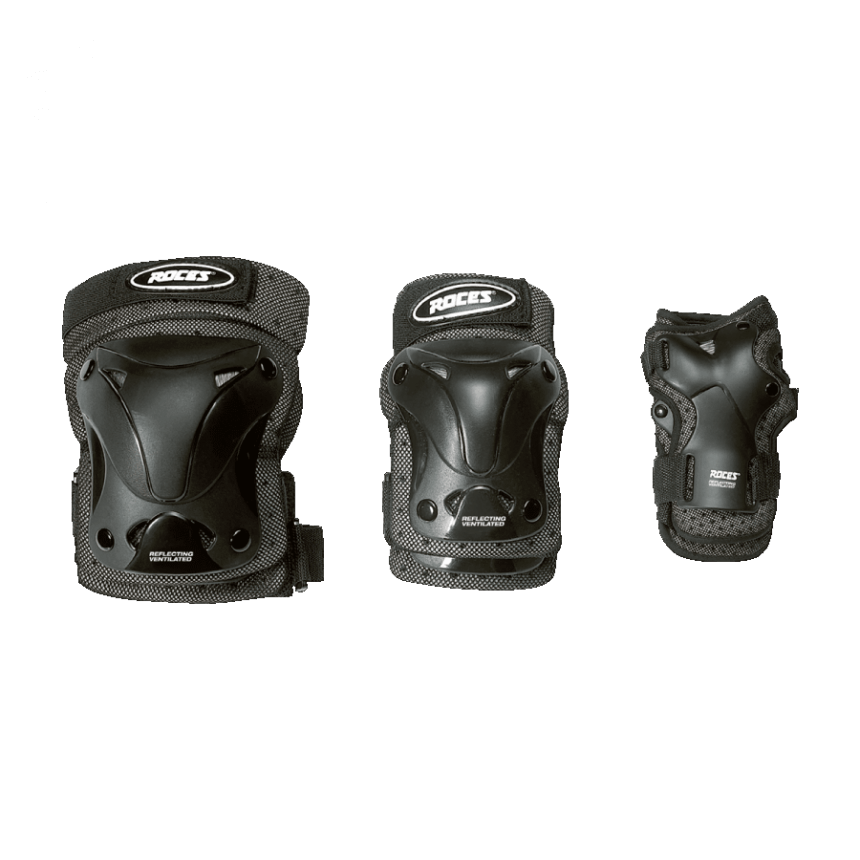 Roces Protective Pad Ventilated 3-pack Jr