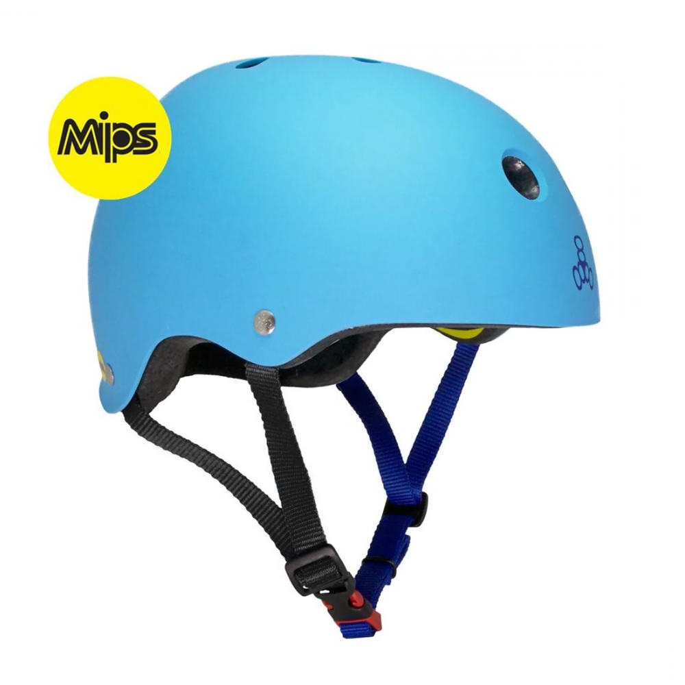 Triple Eight Helmet Dual Certified | Mips Blue