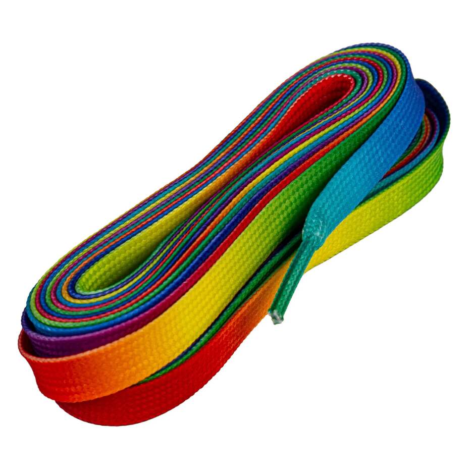 Powerslide Waxed Laces Pro | Multicolor Neon