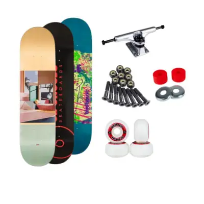 Stel zelf je board samen op Skatezone